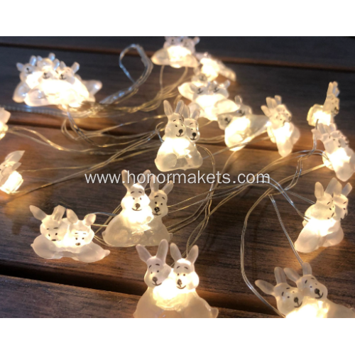 Easter Egg copper wire lights